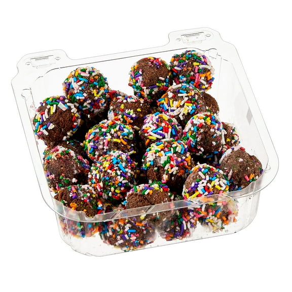 Freshness Guaranteed Chocolate Donut Holes with Sprinkles, 14 oz, 28 Count (Ready to Eat)