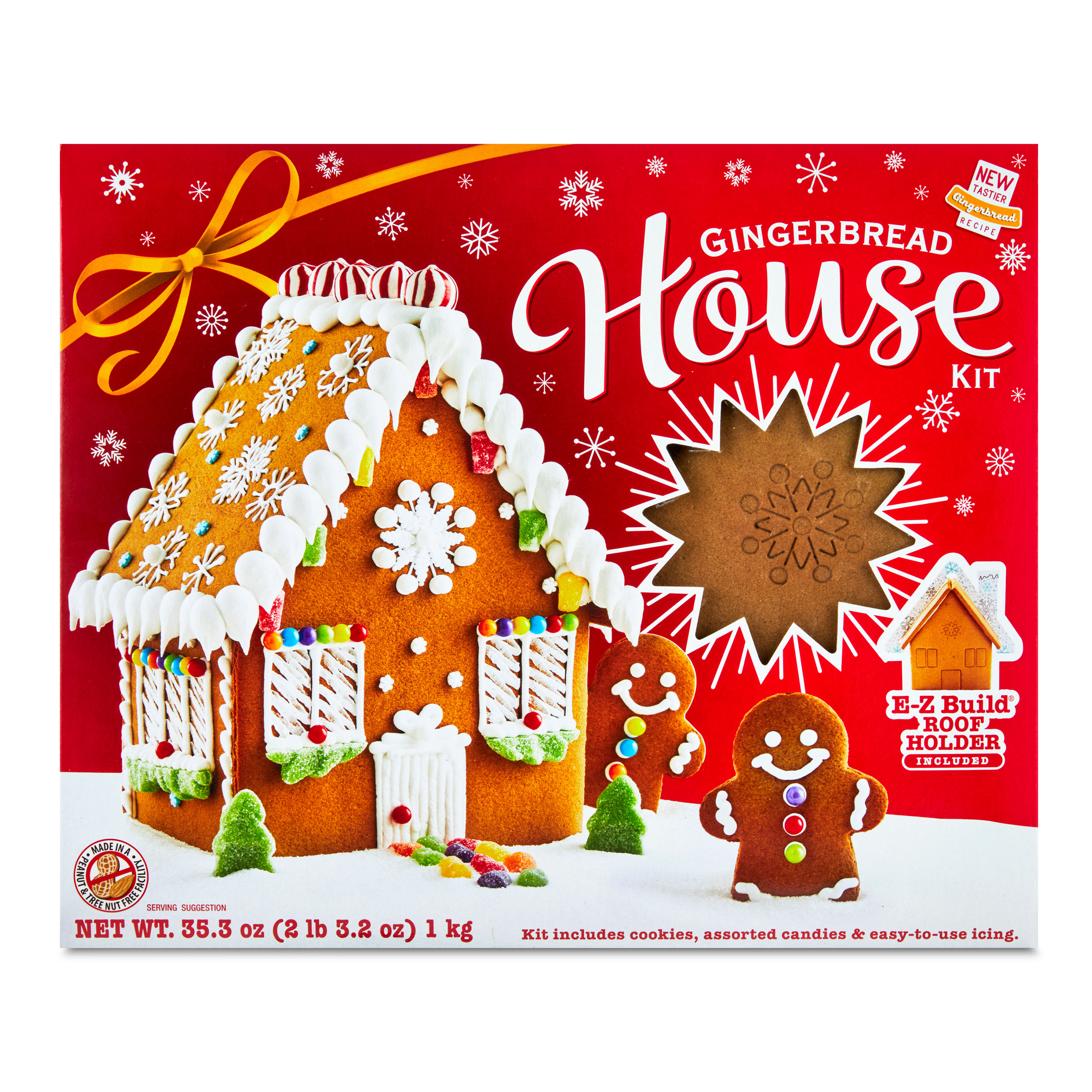Freshness Guaranteed Christmas Gingerbread House Kit, 35.3 oz, 1 Count - image 1 of 13
