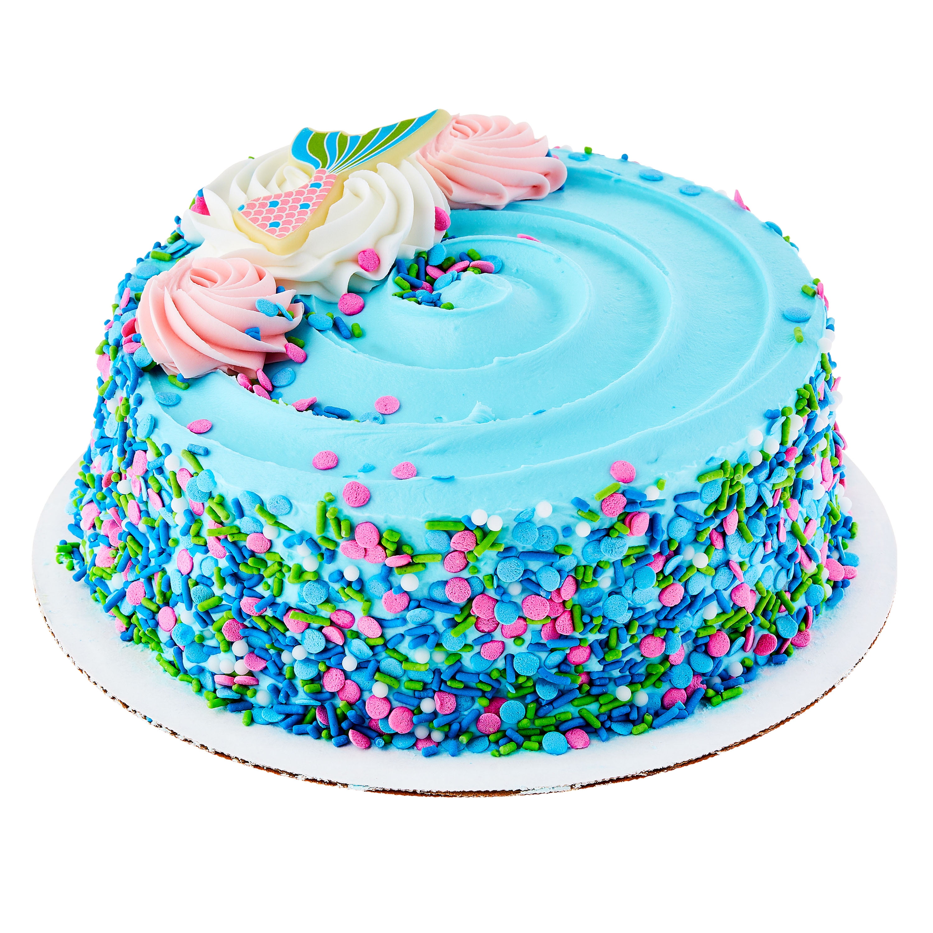 Freshness Guaranteed Color Blast Mermaid Cake, 33 oz - Walmart.com