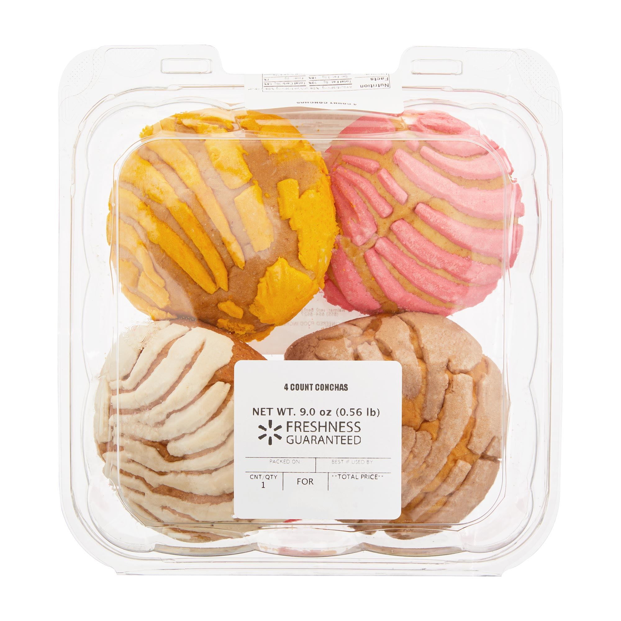 Freshness Guaranteed Conchas, 9 oz, 4 Count