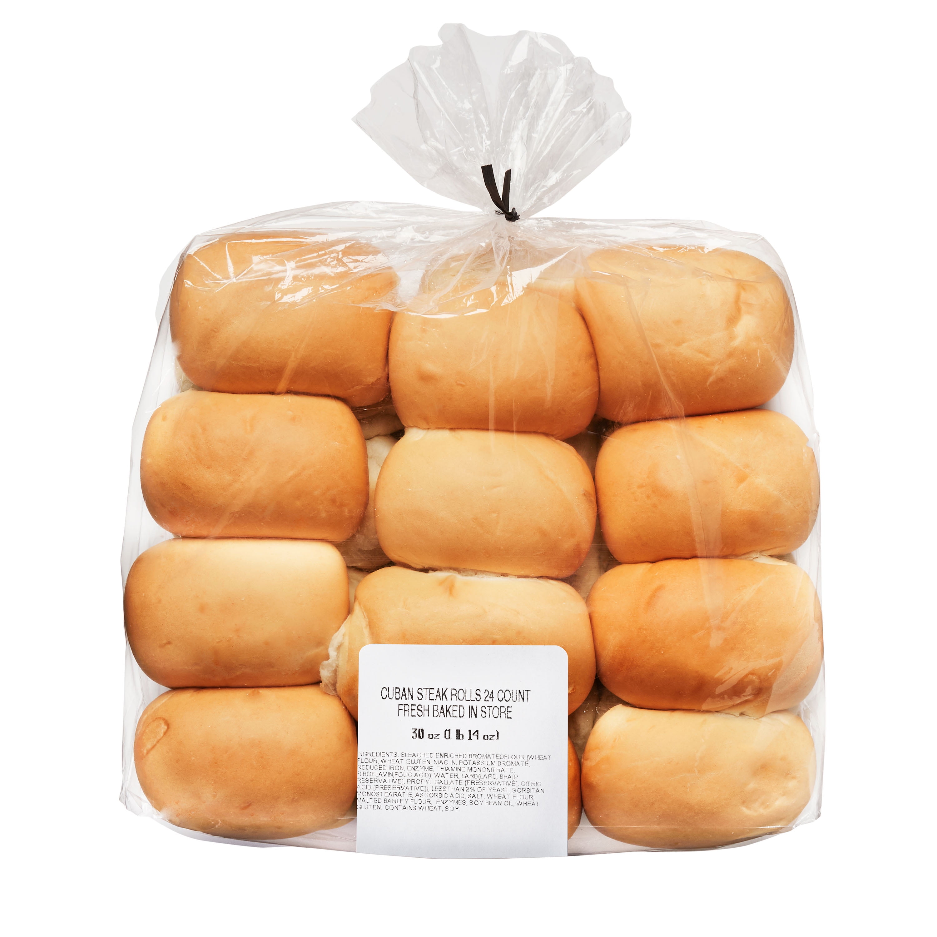 Freshness Guaranteed Cuban Steak Rolls, 30 oz, 24 Count