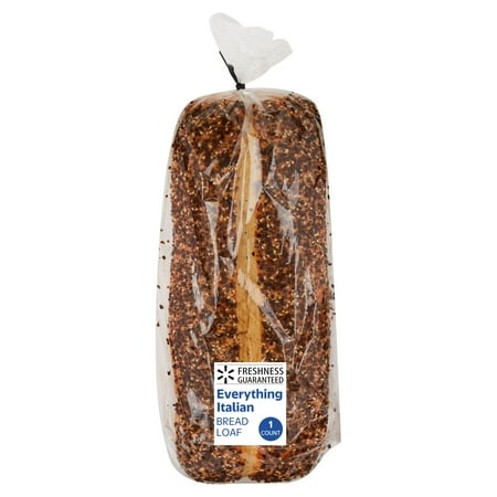 Freshness Guaranteed Everything Italian Bread Loaf, 14 oz, 1 Loaf