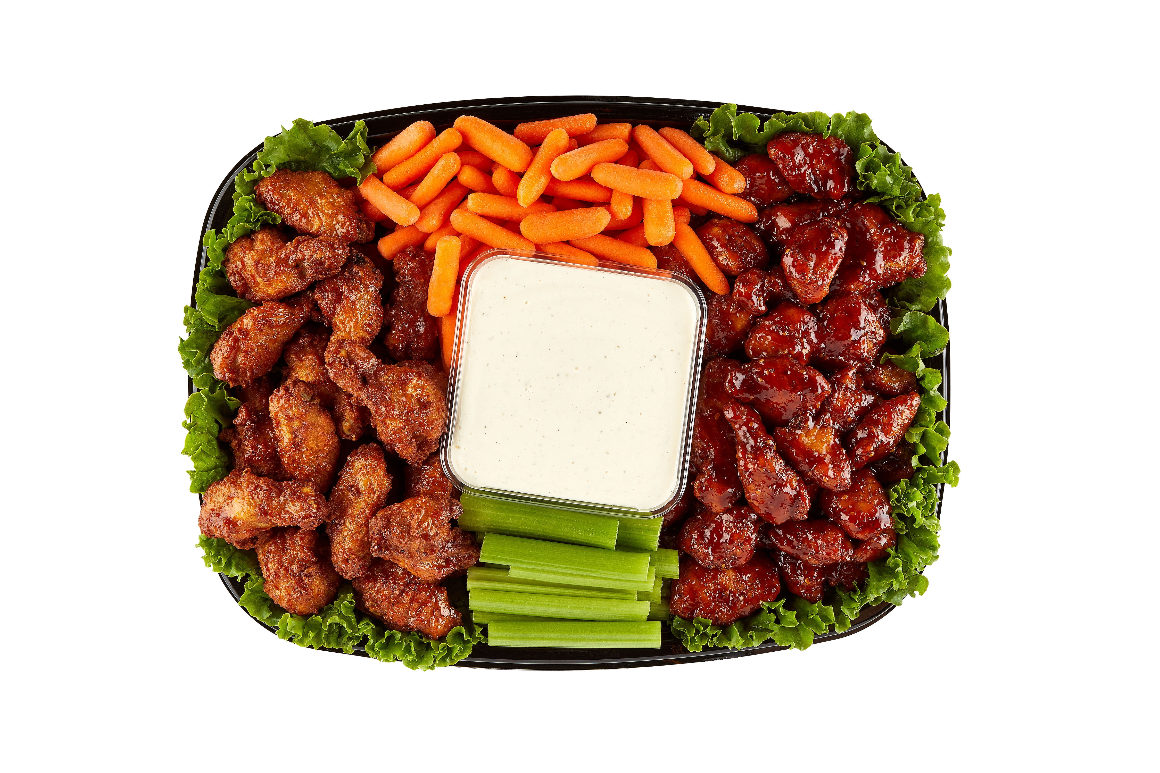 Freshness Guaranteed Fresh, Hot & Ready-to-Eat Chicken Wing Small Party Tray
