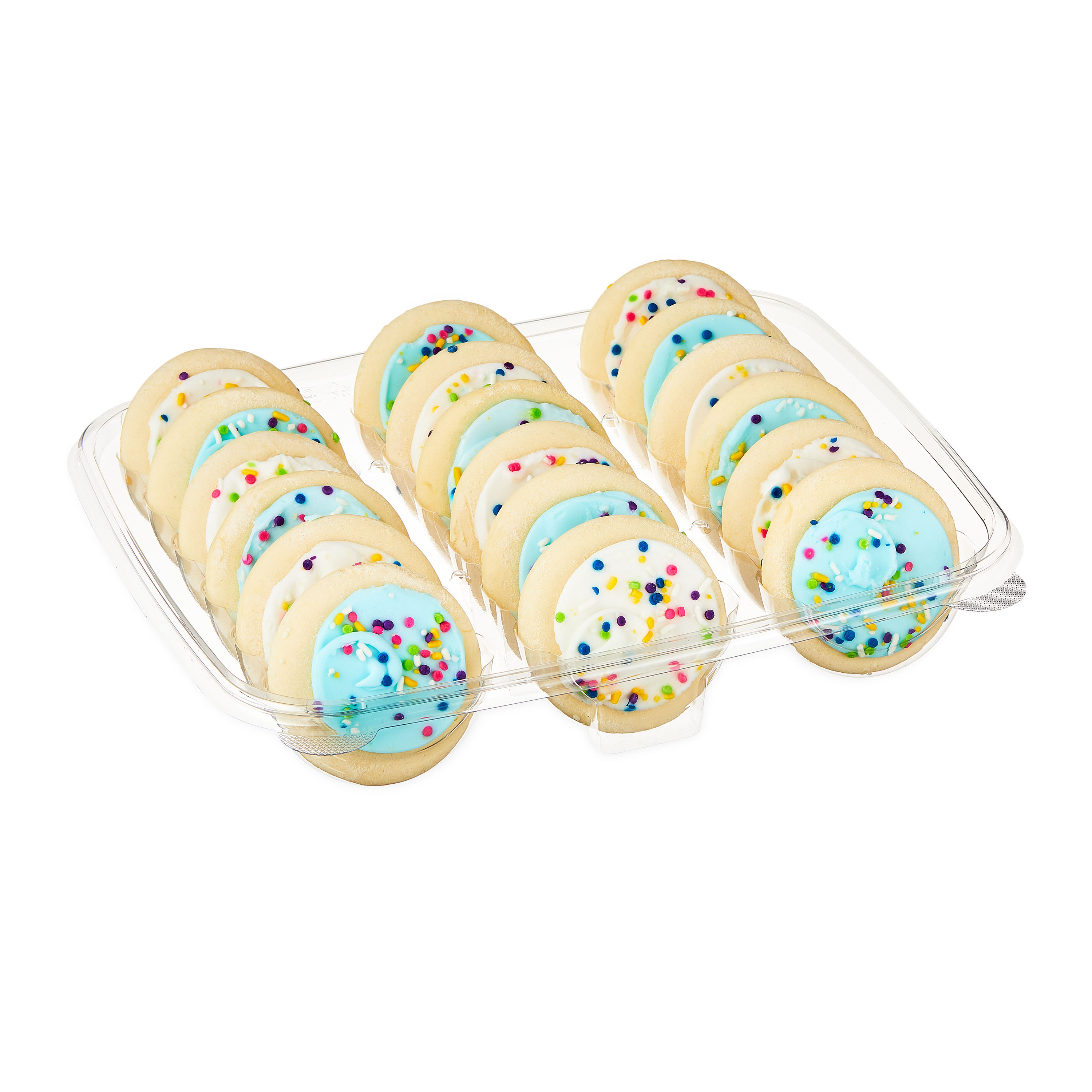 Freshness Guaranteed Frosted Sugar Cookies 24.3 oz, 18 Count - image 1 of 9