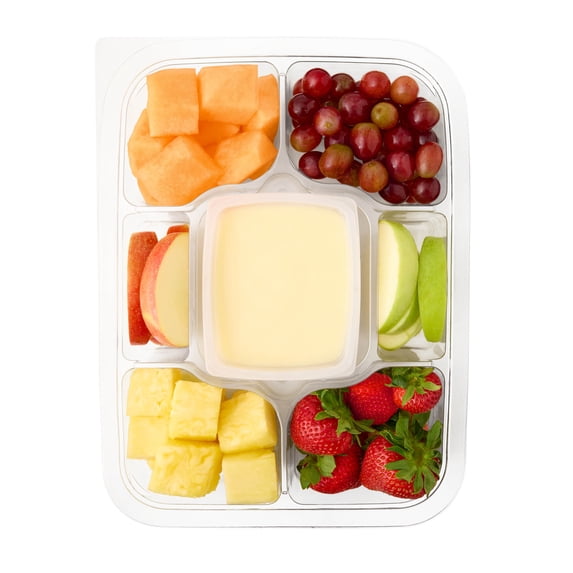Freshness Guaranteed Fresh Cut Fruit Tray with Vanilla Dip, 48 oz