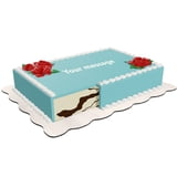 Freshness Guaranteed Fully Customizable Sheet Cake - Walmart.com