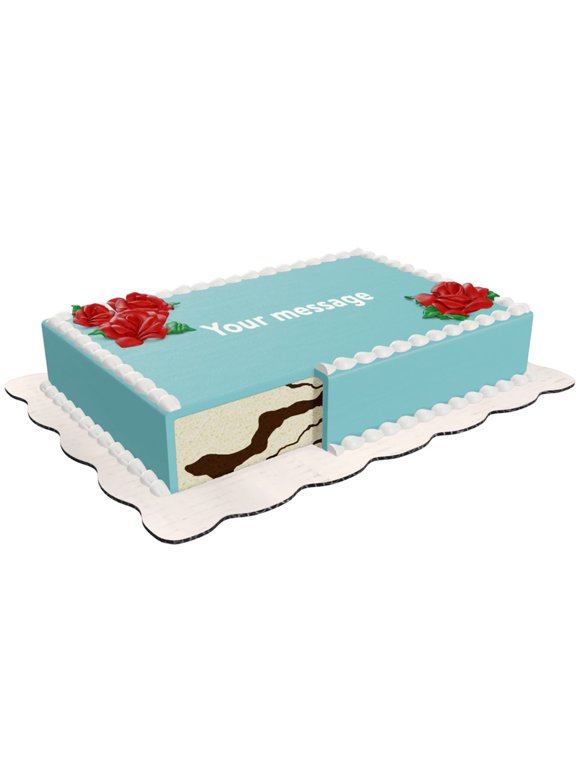 Fully Customizable Sheet Cake