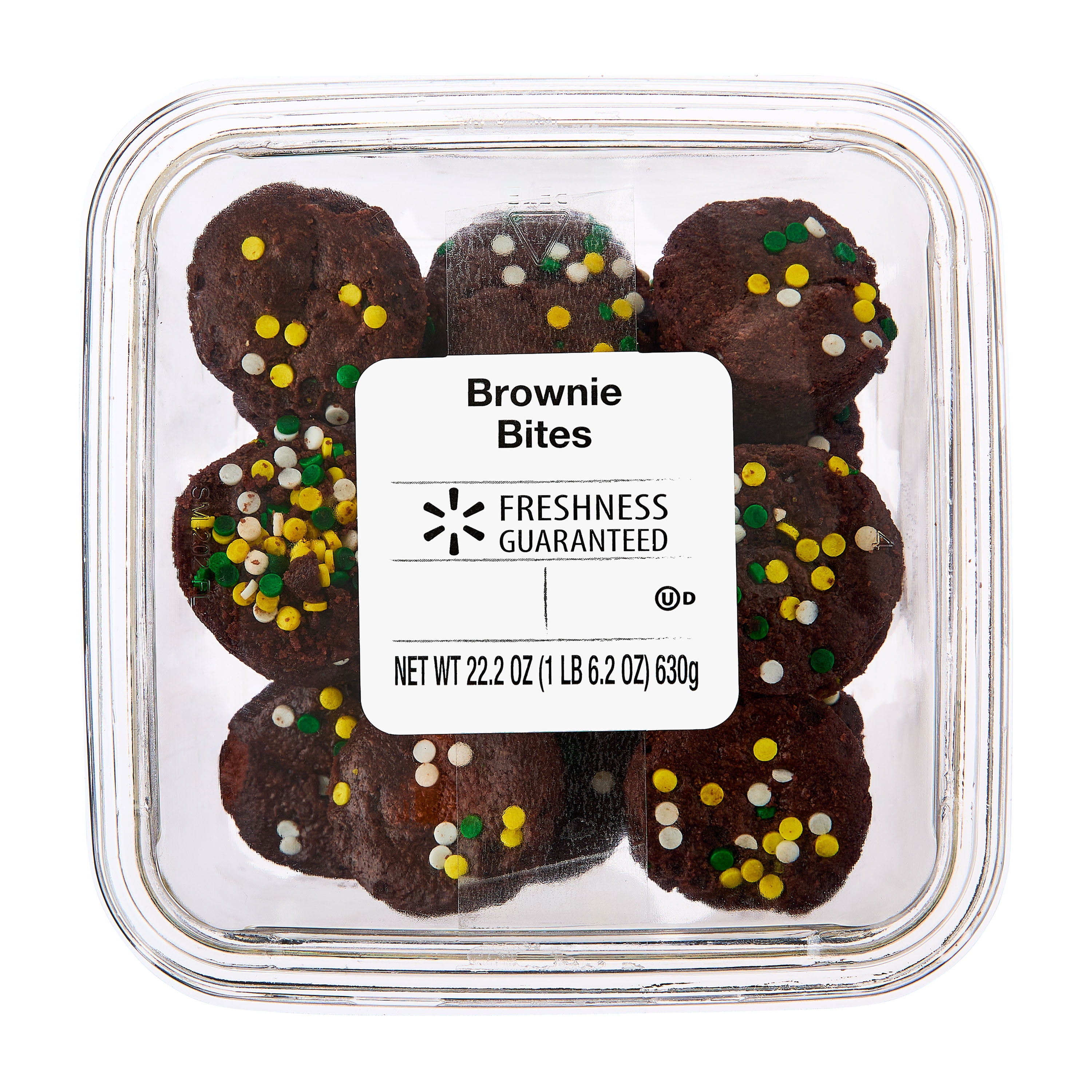 Freshness Guaranteed Gameday Brownie Bites, 22.2 oz, 33 Count (Fudgy, Baked, Sweet Dessert)