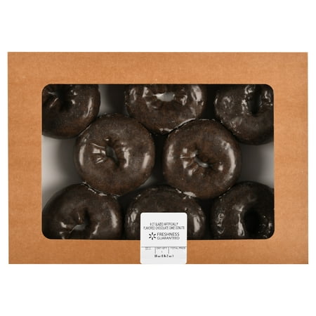 Freshness Guaranteed Glazed Chocolate Cake Donuts, 18 oz, 8 Count