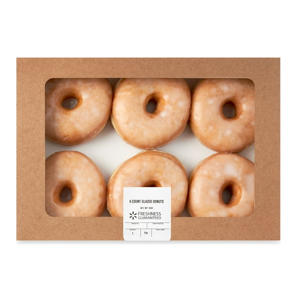 Freshness Guaranteed Glazed Donuts, 12 oz, 6 Count