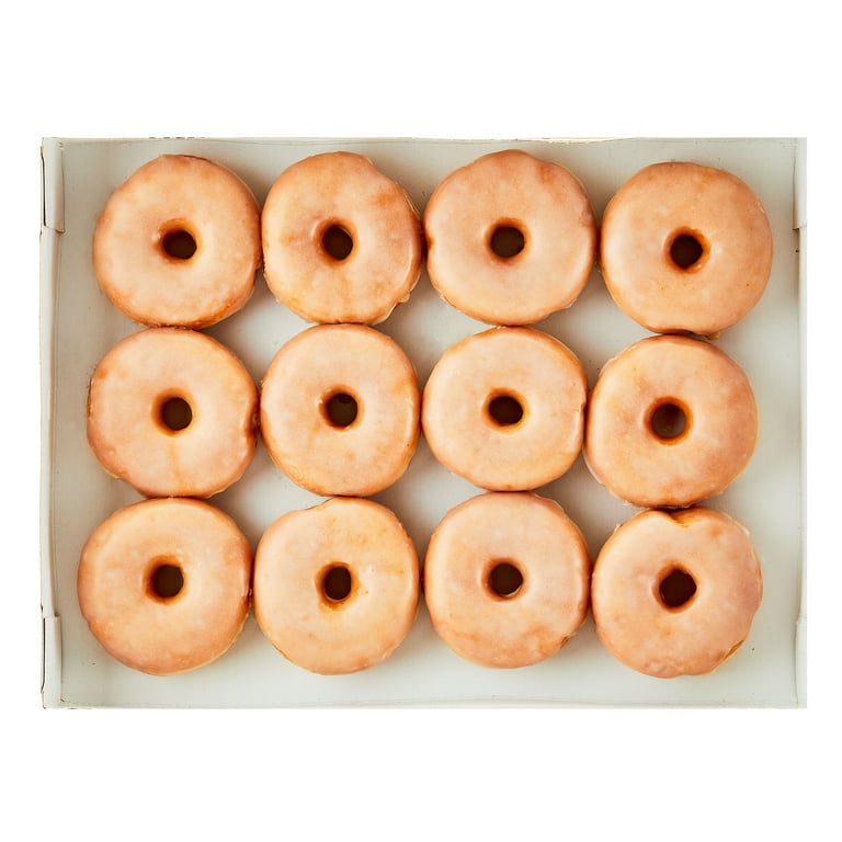 Freshness Guaranteed Glazed Donuts, 27 oz, 12 Count - Walmart.com