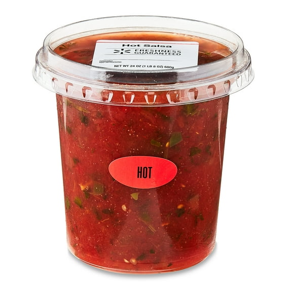 Freshness Guaranteed Hot Salsa, 24 oz, Ready to Eat, Recyclable Plastic, Refrigerated
