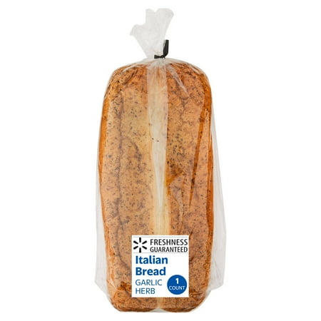 Freshness Guaranteed Italian Garlic Herb Bread, Shelf-Stable, Regular, 14 oz