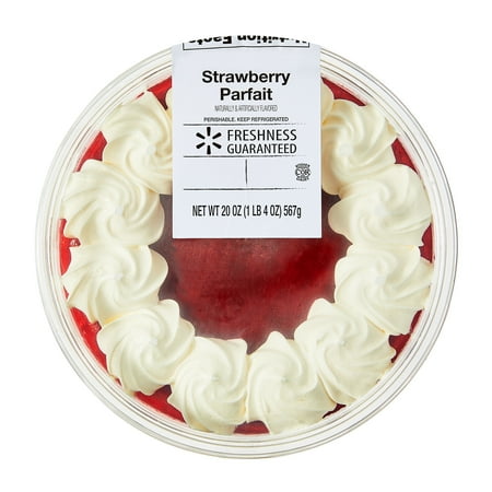 Freshness Guaranteed Strawberry Parfait 20 oz, 1 Count - No Allergens, Resealable Container