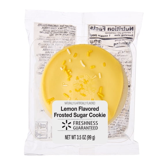 Freshness Guaranteed Lemon Flavored Frosted Sugar Cookie, 3.5 oz