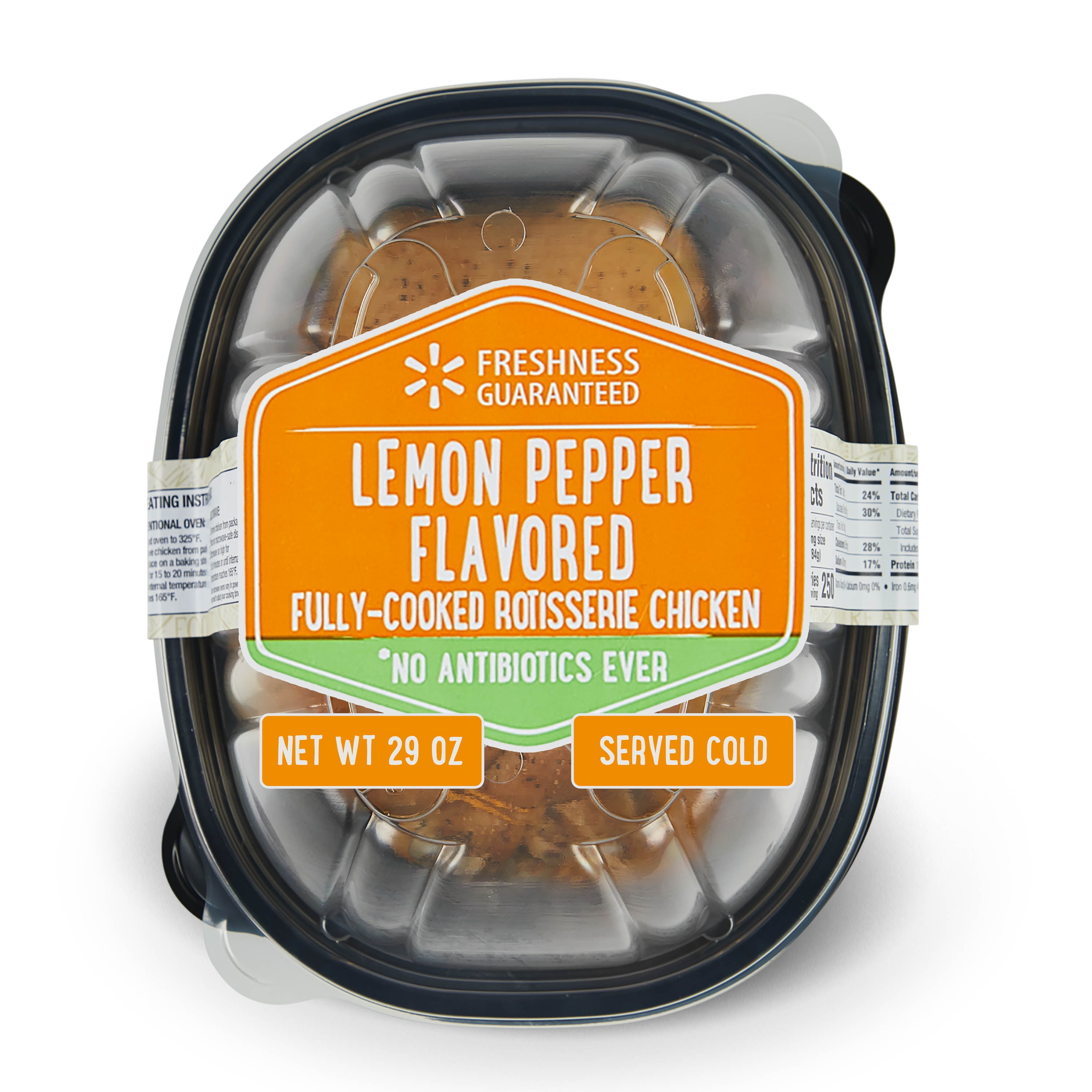 Freshness Guaranteed Lemon Pepper Rotisserie Chicken, 29 oz (Chilled