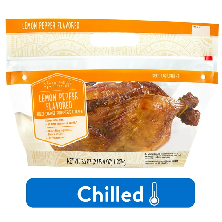 Freshness Guaranteed Lemon Pepper Rotisserie Chicken, 36 oz 