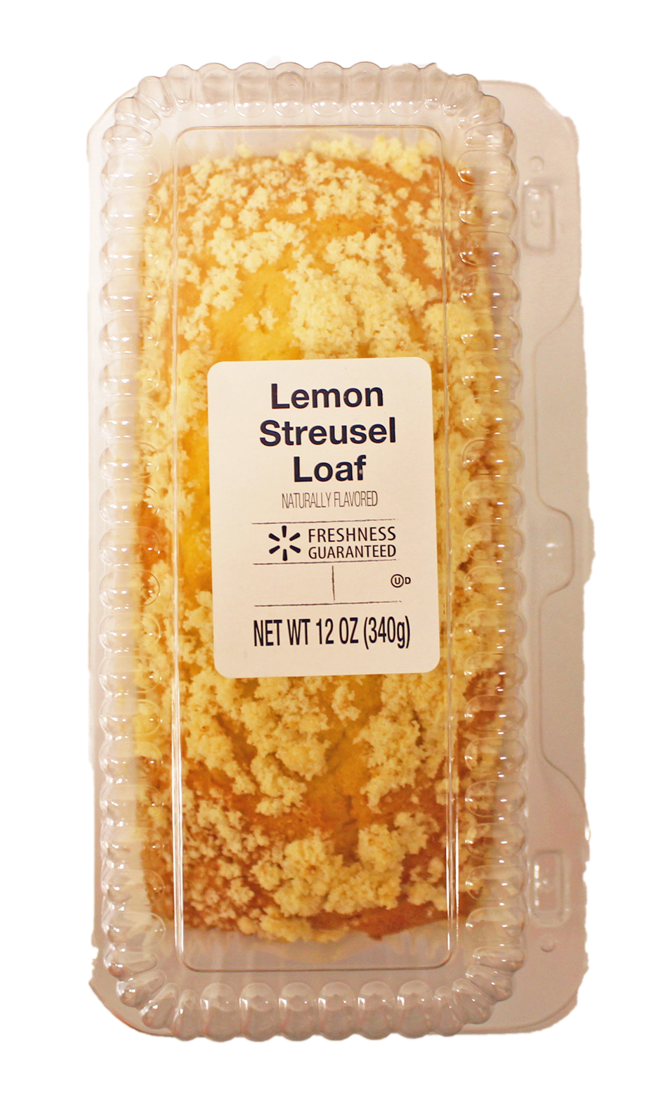 Freshness Guaranteed Lemon Streusel Loaf-Natural Color