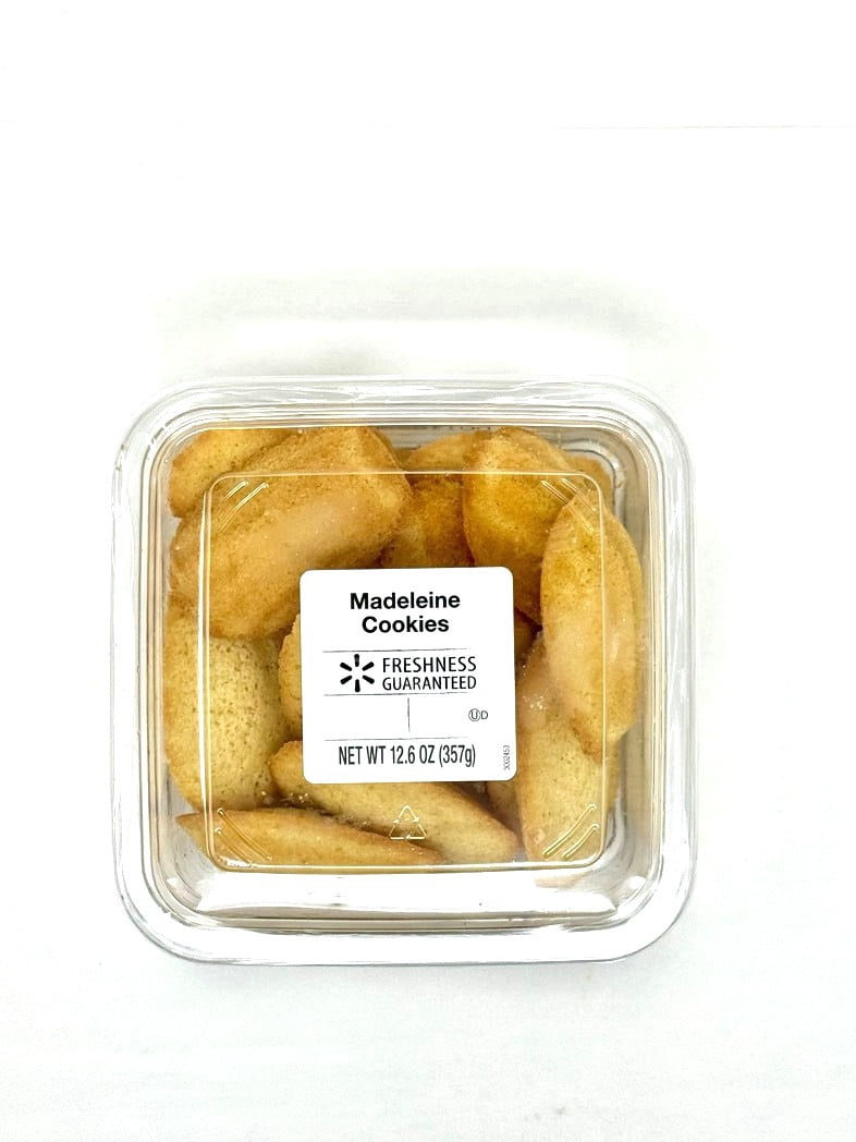 Freshness Guaranteed Soft & Baked Madeleines Cookies, 12.6 oz Plastic Tub, Shelf-Stable