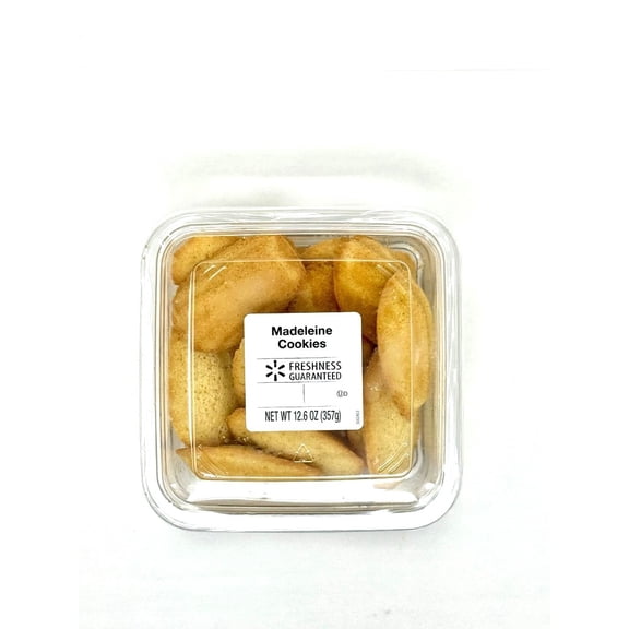 Freshness Guaranteed Soft & Baked Madeleines Cookies, 12.6 oz Plastic Tub, Shelf-Stable