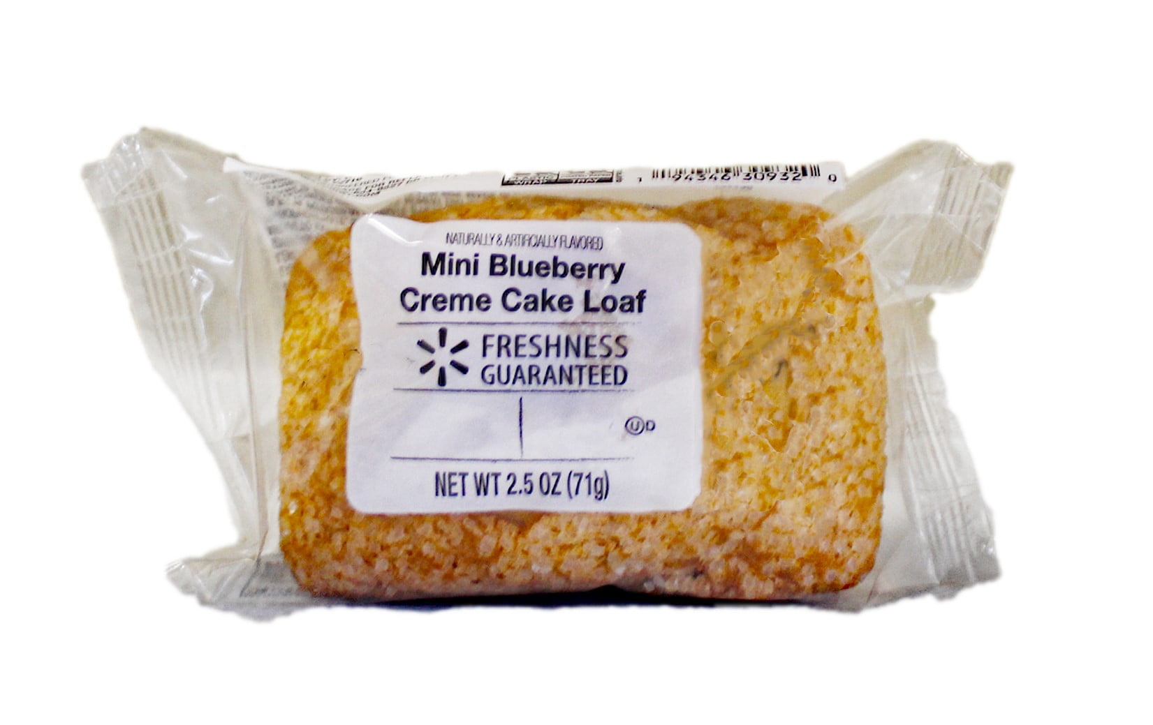 Freshness Guaranteed Mini Blueberry Crème Cake Loaf, 2.5 oz
