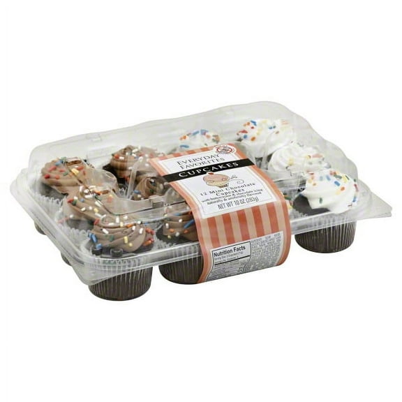 Freshness Guaranteed Mini Chocolate Cupcakes