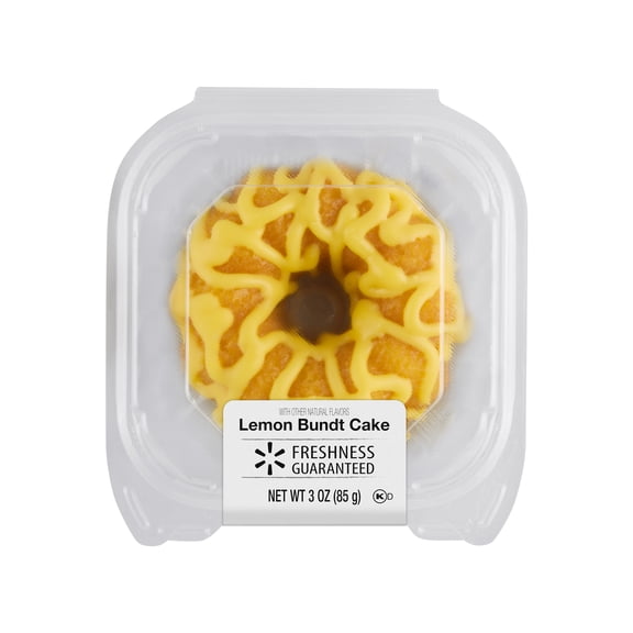 Freshness Guaranteed Mini Lemon Bundt Cake, 3 oz