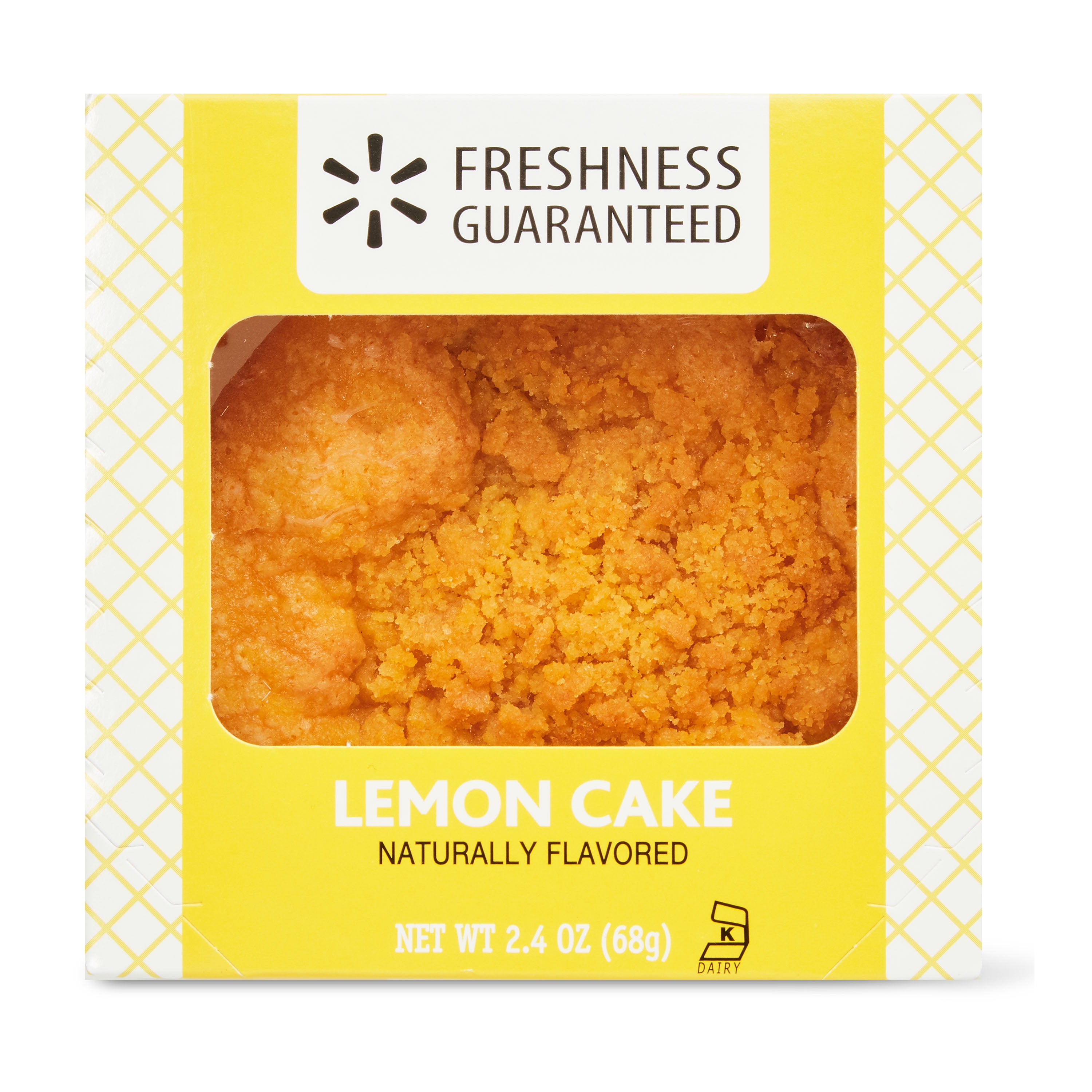 WAL-MART BAKERY Freshness Guaranteed Mini Lemon Cake, 2.4 oz