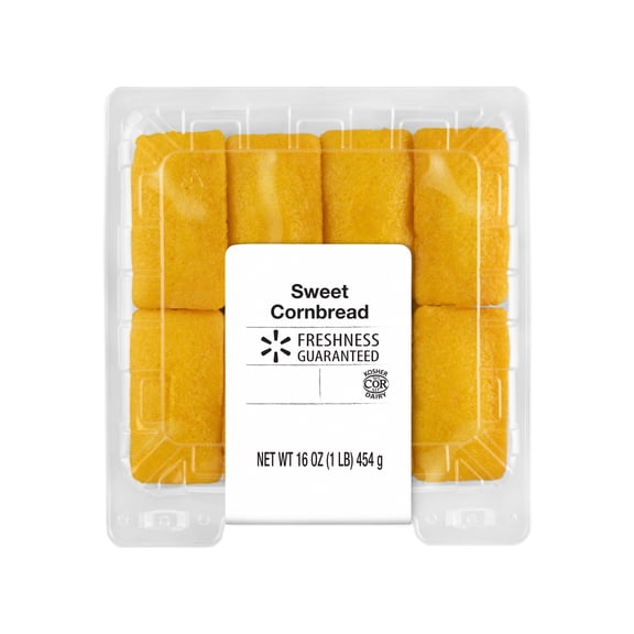 Freshness Guaranteed Mini Sweet Cornbread , 16 oz, 8 Count