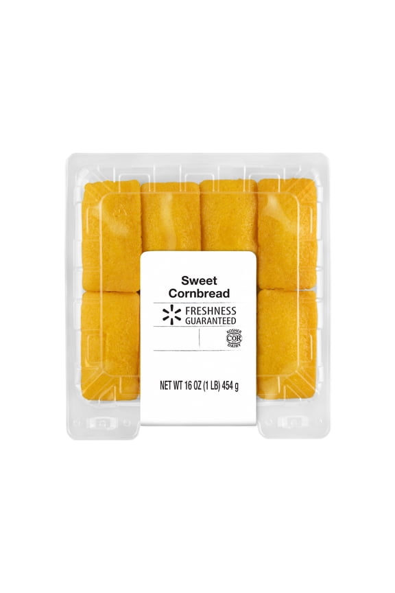 Mini Sweet Cornbread , 16 oz, 8 Count