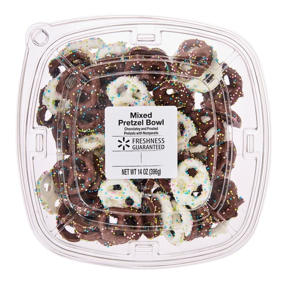 Freshness Guaranteed Mixed Frosted Pretzel Bowl, 14 oz
