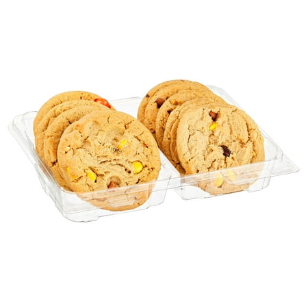 product image of Freshness Guaranteed Peanut Butter Bakery Cookies, 14 oz, 10 Count