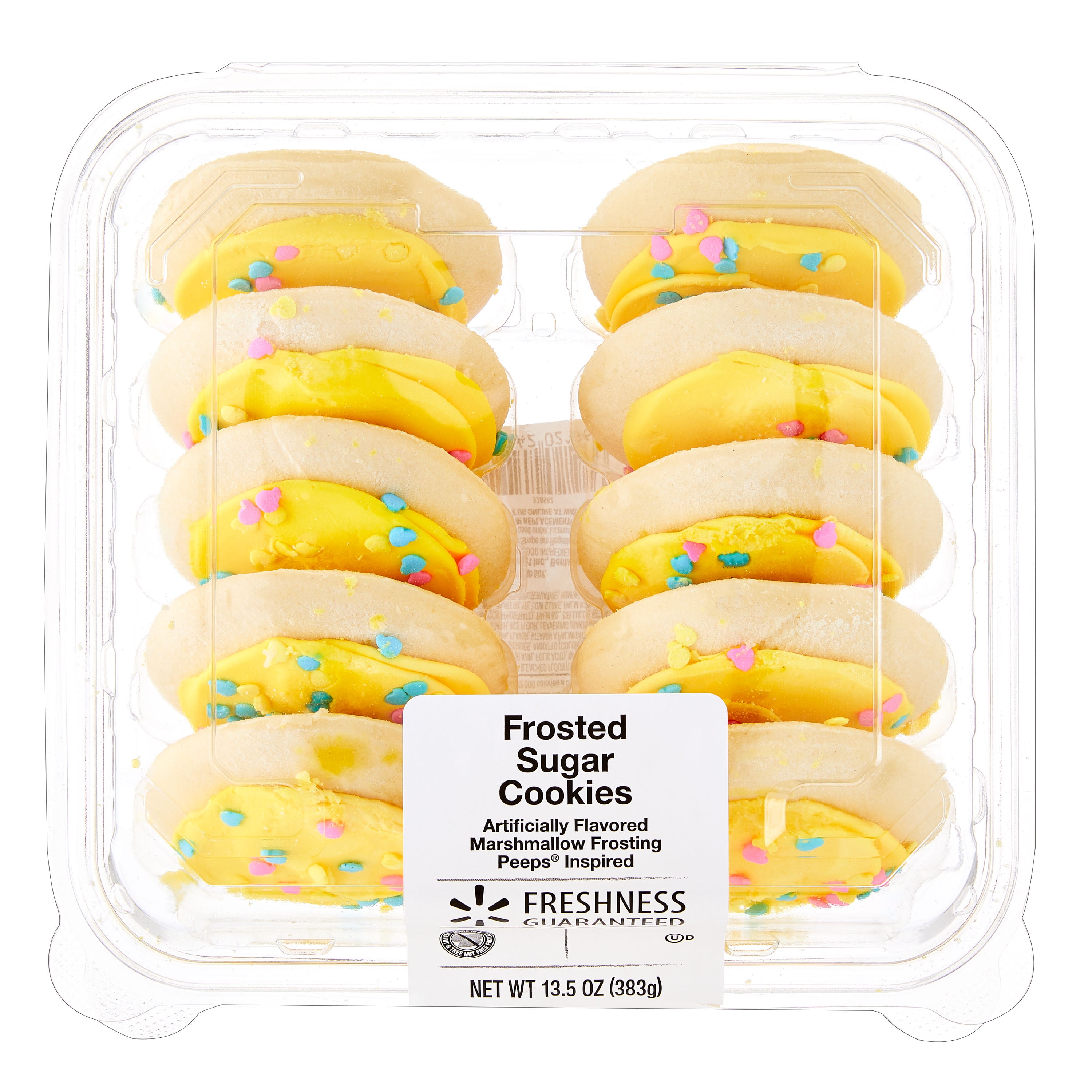 Freshness Guaranteed Peeps Frosted Sugar Cookies, 13.5 oz, 10 Count
