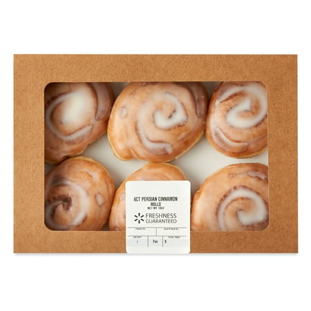 Freshness Guaranteed Persian Cinnamon Donuts, 13 oz, 6 Count