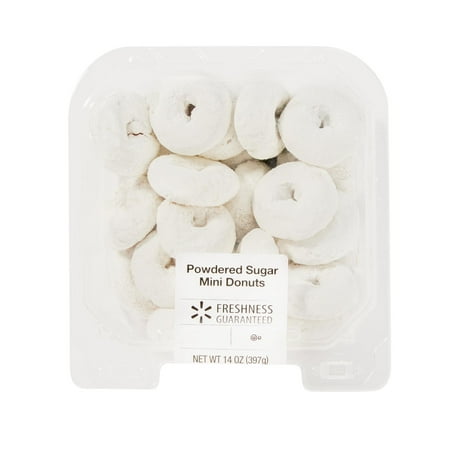Freshness Guaranteed Powdered Sugar Mini Donuts, 14 oz