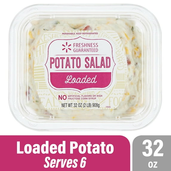 Freshness Guaranteed Premium Loaded Potato Salad, Ready to Serve, 32 oz Tub (Refrigerated)