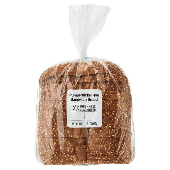 Freshness Guaranteed Pumpernickel Rye Sandwich Bread, 17 oz