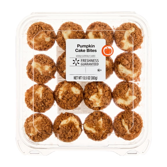 Freshness Guaranteed Pumpkin Cake Bites, 13.5 oz, 16 Count