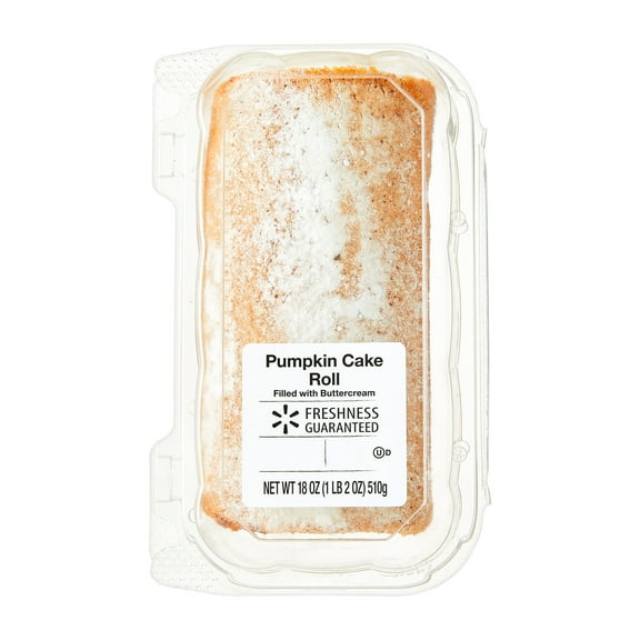 Freshness Guaranteed Pumpkin Cake Roll, 18 oz, 1 Count (Refrigerated)