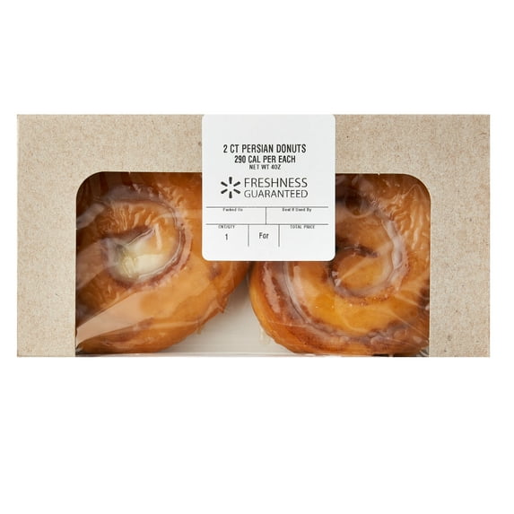 Freshness Guaranteed Regular Persian Cinnamon Donuts, 4 oz, 2 Count