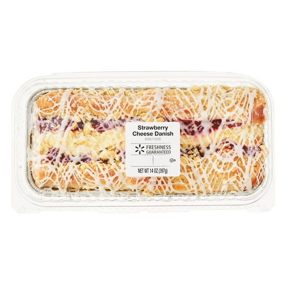 Freshness Guaranteed Strawberry Cheese Danish Pastry, 14 oz