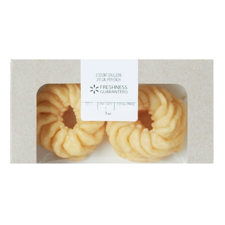 Freshness Guaranteed Regular Vanilla Glazed French Crullers, 3 oz, 2 Count