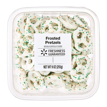 Freshness Guaranteed Saint Patrick's Day Frosted Pretzels, 9 oz