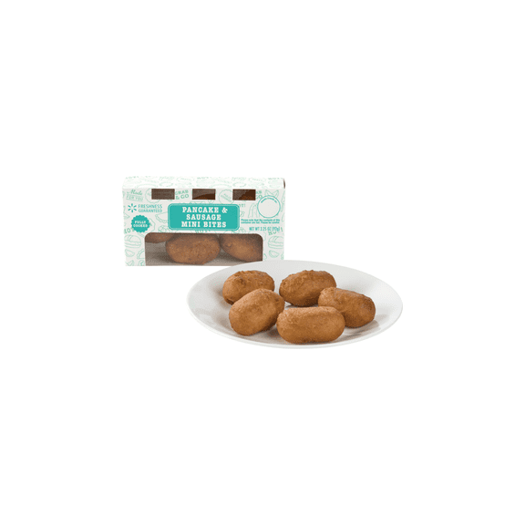Freshness Guaranteed Hot & Ready-to-Eat Sausage Pancake Bite, 5 Count