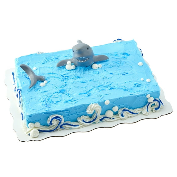 Shark Attack Sheet Cake