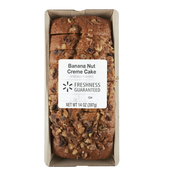 Freshness Guaranteed Sliced Banana Nut Cake