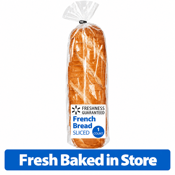 Freshness Guaranteed Sliced Plain French Bread, 14 oz, 1 Loaf