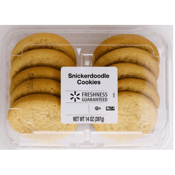 Freshness Guaranteed Snickerdoodle Fresh Round Cookies, 14 OZ