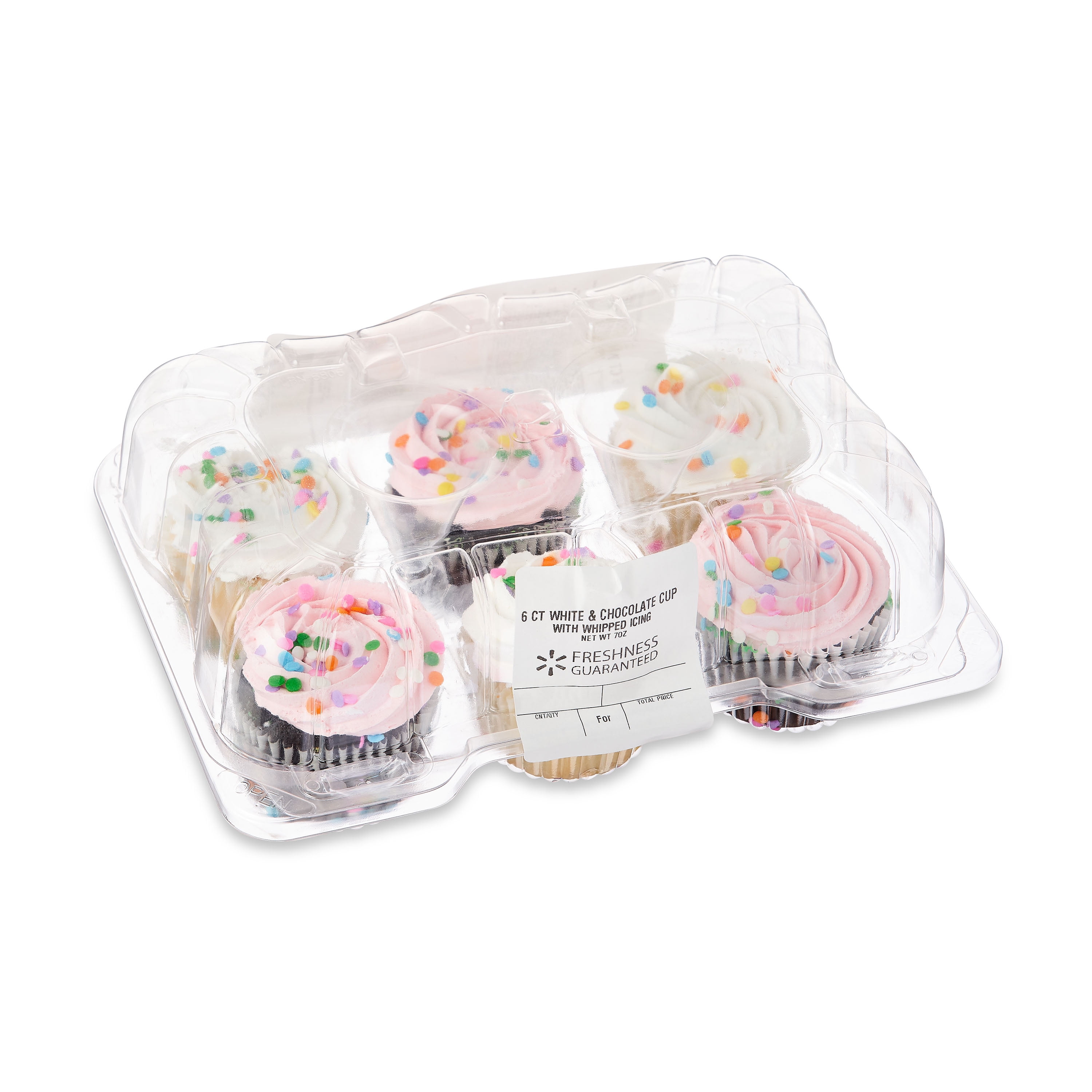 Freshness Guaranteed Special Order Assorted Cupcakes with Whipped Icing, 6 Count