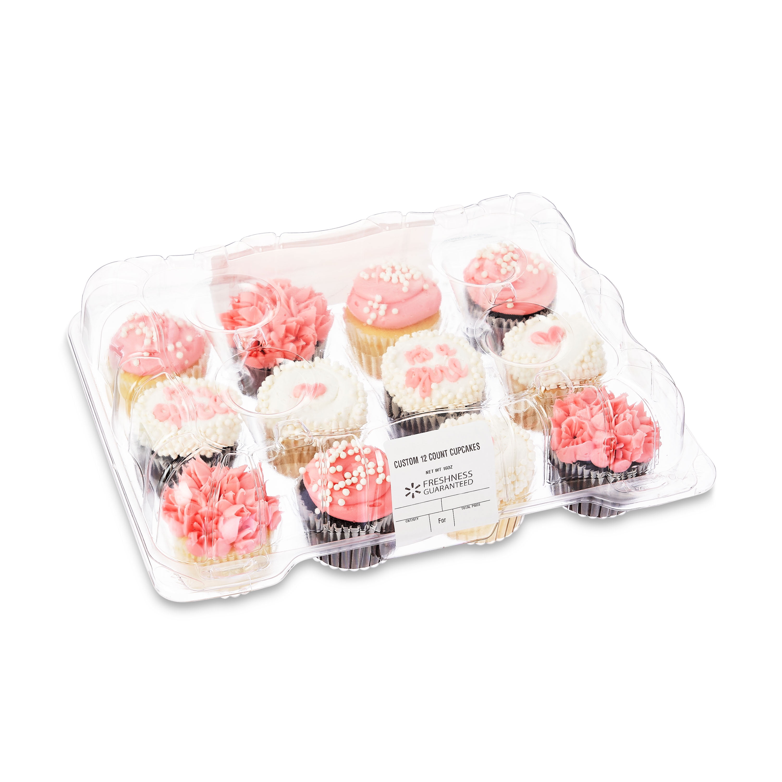 Freshness Guaranteed Special Order Fancy Cupcakes, 12 Count